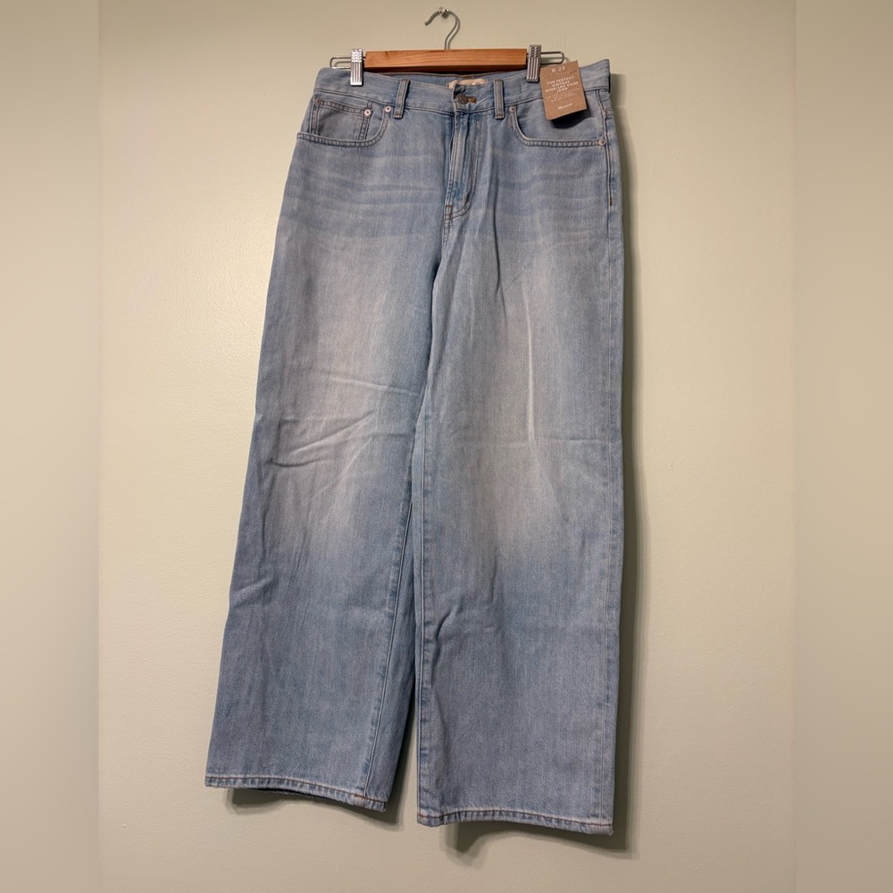 Madewell Vintage Light Blue Crop Jeans